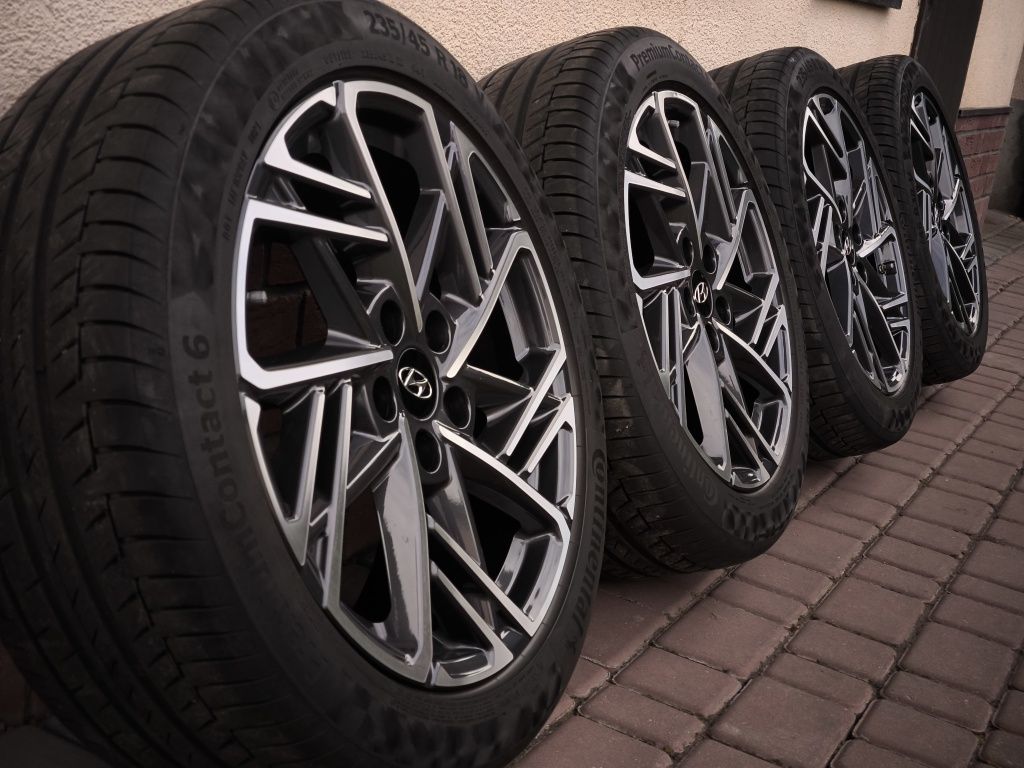 →Felgi+opony Hyundai Tucson 18x7,5 ET52 5x114,3 Continental idealne