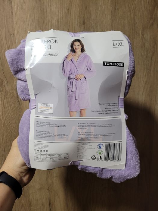 Szlafrok damski r.L/XL na prezent