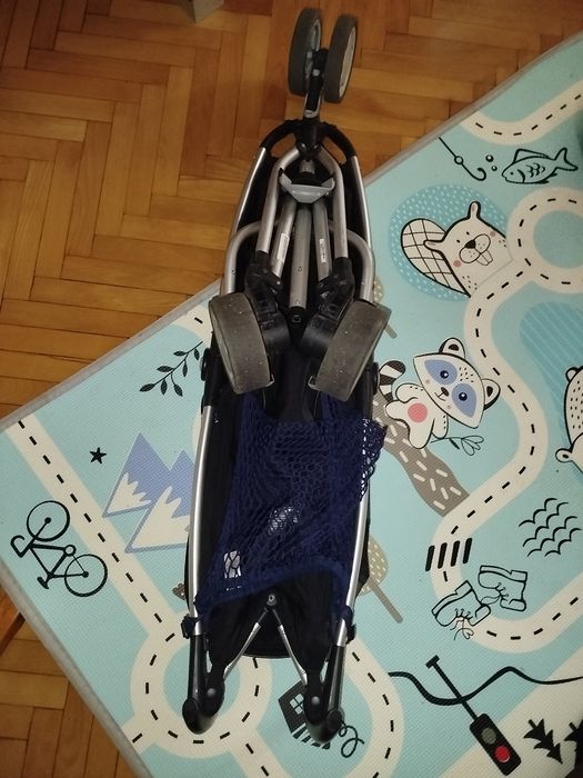 Wózek Spacerówka Trójkolowa Dziecięcy Quinny Zapp Czarny