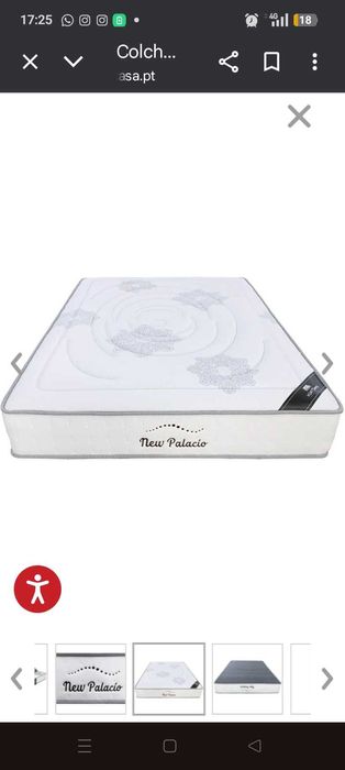 Colchão de casal novo 160x200