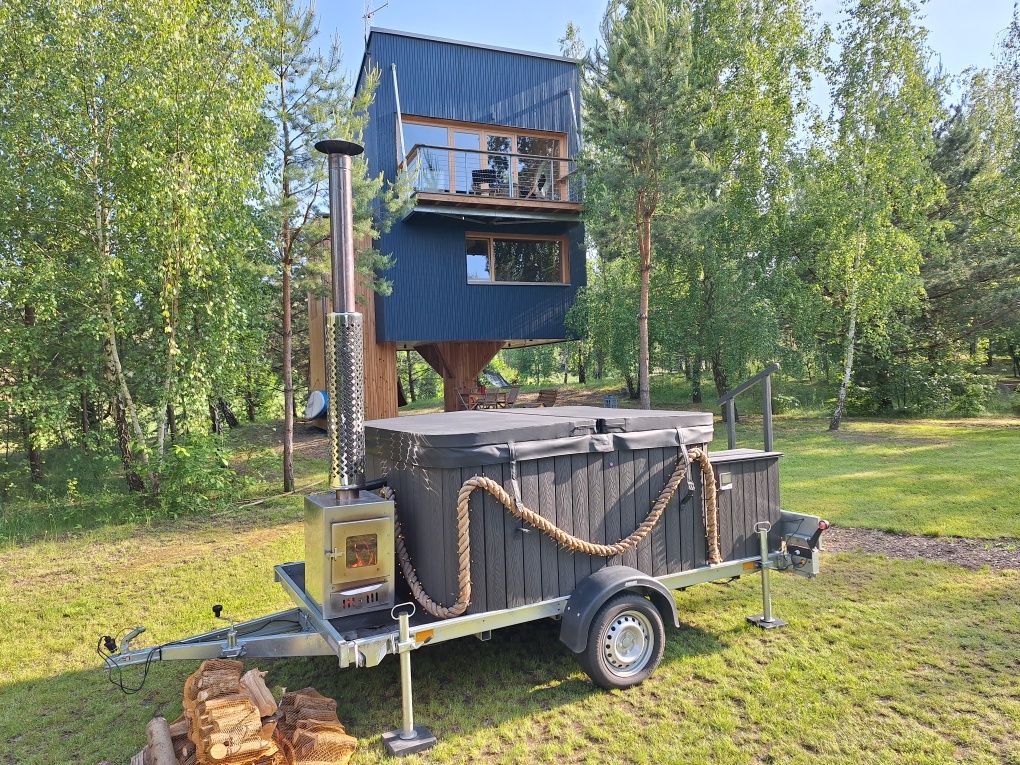 Mobilna Balia/Jacuzzi prostokątna