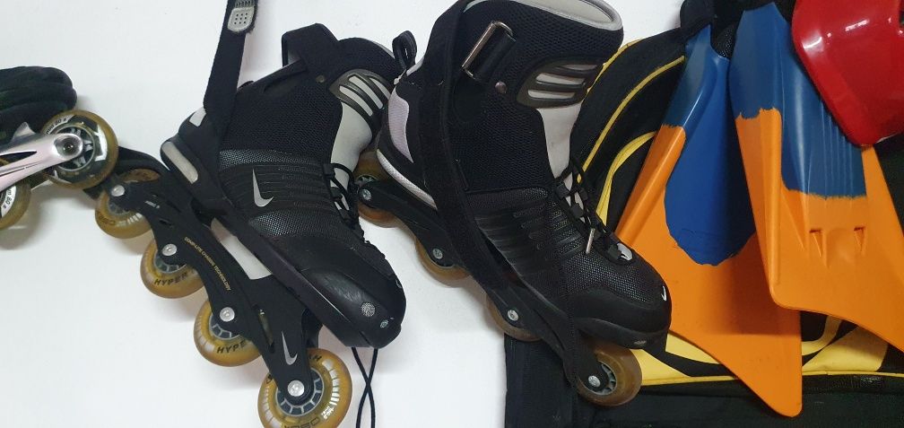 Patins em linha gama profissional K2 e Nike