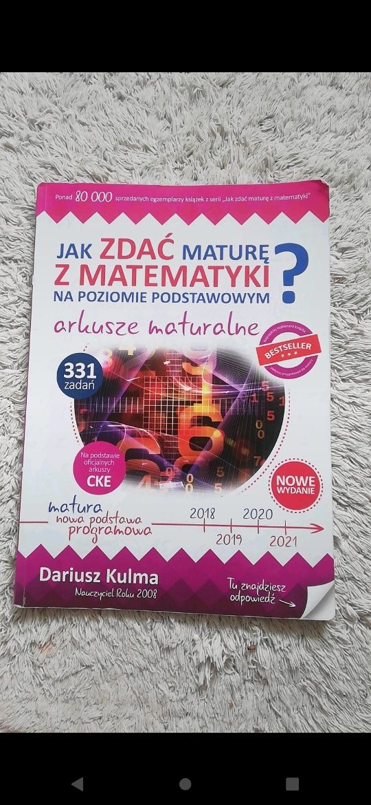 Komplet książka i ćwiczenia do matury z matematyki Dariusz Kulma