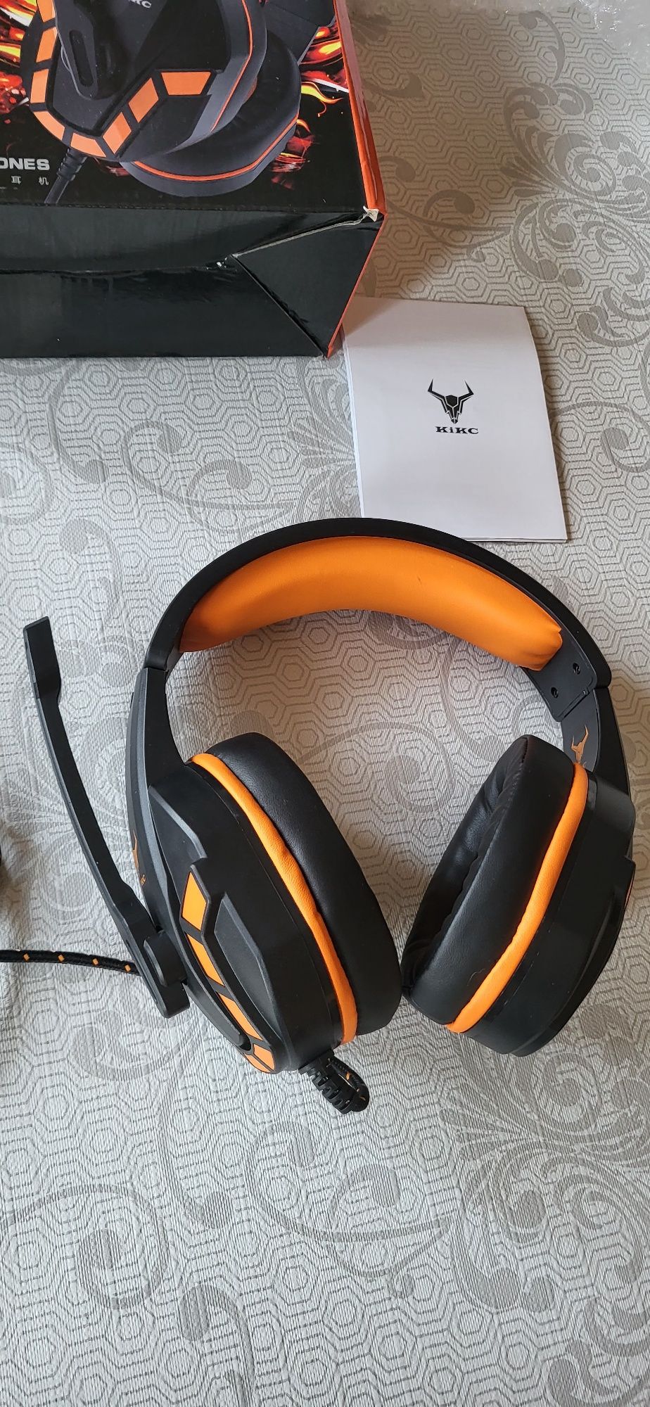 Nowe SŁUCHAWKI PS-4 gamingowe z mikrofonem KIKC PRO!
-Lekkie i bardzo