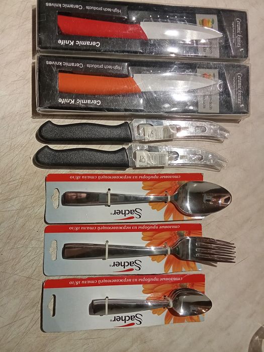 Столовые приборы, ножи, ножи для сыра