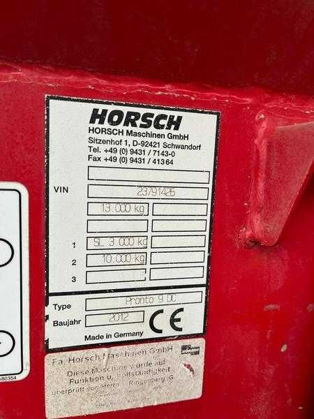 Horsch Pronto 9 DC