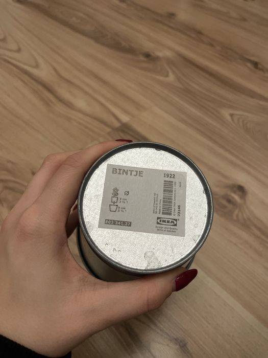 Osłonka doniczka z Ikea metalowa