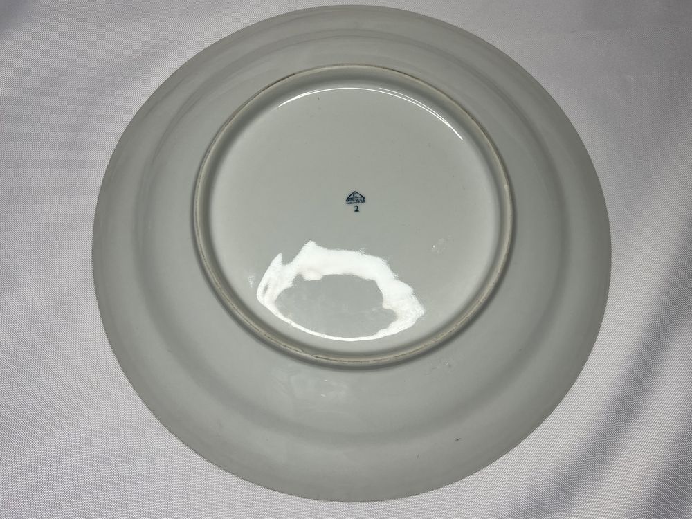 Patera w róże Chodzież pomarańczowa porcelana B220111