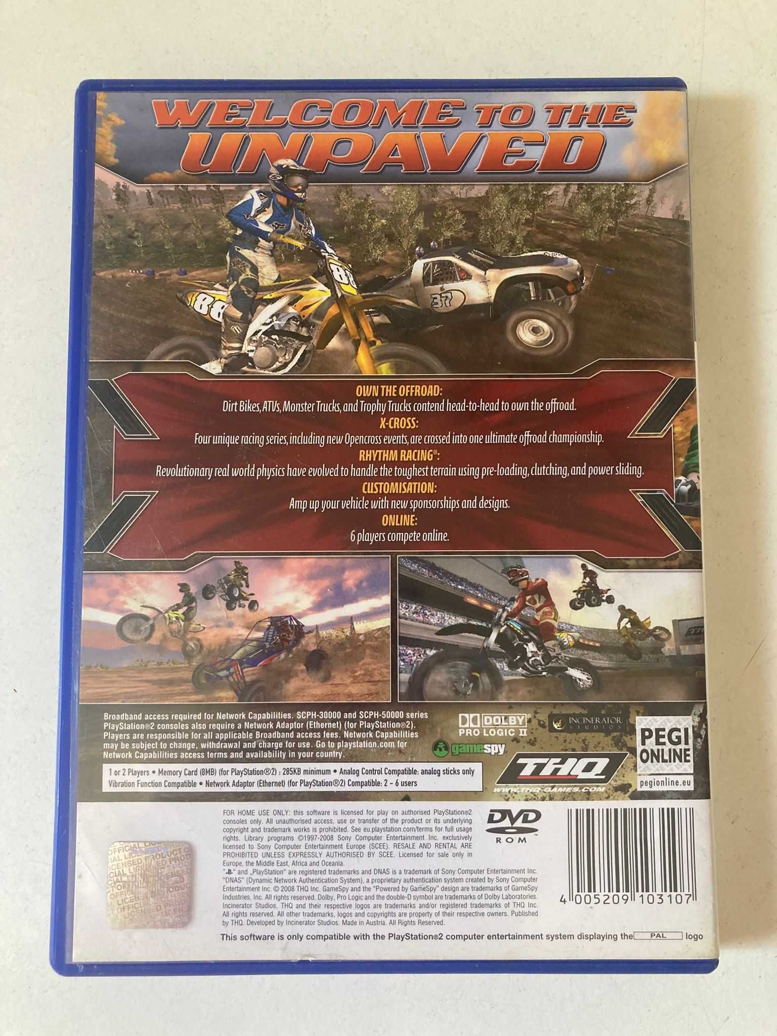 PS2 - MX vs. ATV: Untamed