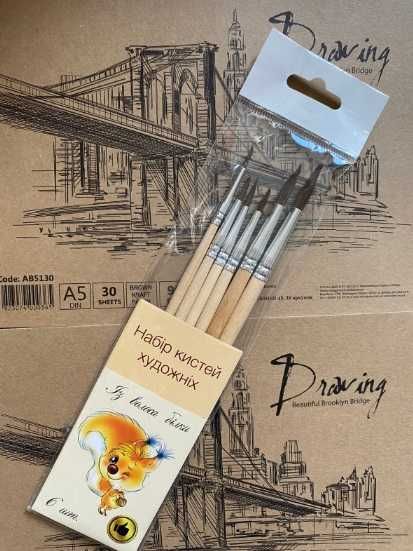 Акварель 12 цветов "Захоплення" пластик -  "Колорит тон" картон.