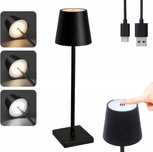Lampa dotykowa stołowa LED bezprzewodowa USB