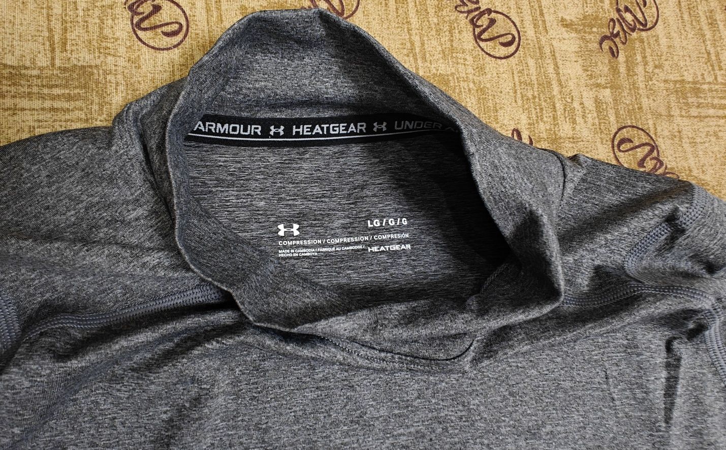 Компрессионный термо лонгслив Under armour