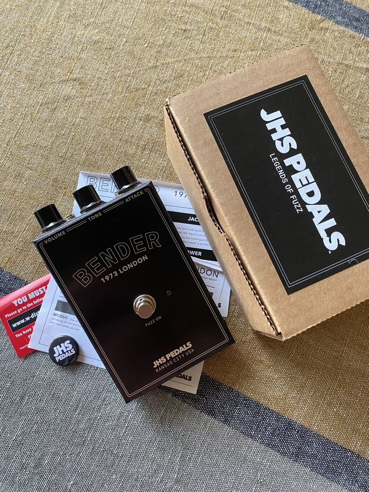 JHS bender fuzz london 1973