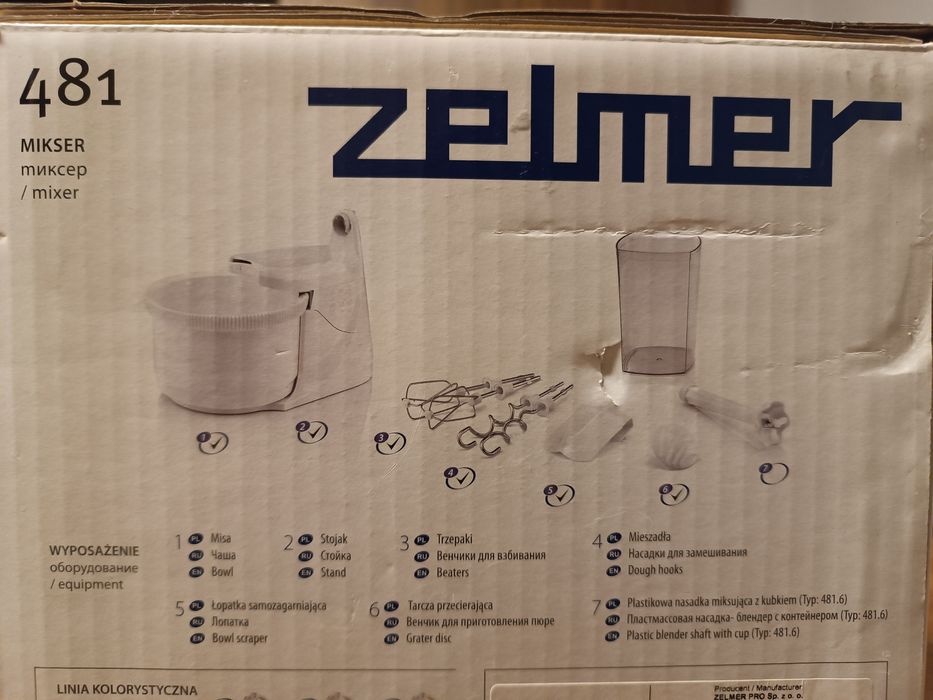 Mikser ZELMER 481