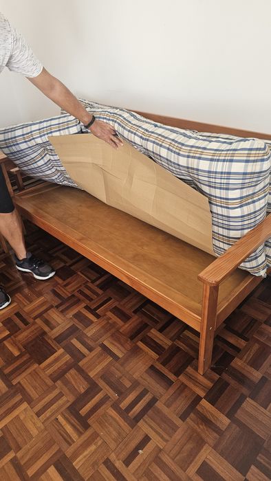 Trio de sofás/ cadeirões