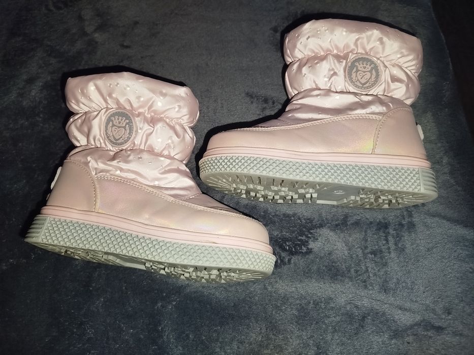 Теплі зимові черевики, сапожки 26 розмі, дитячі, дівчинкар