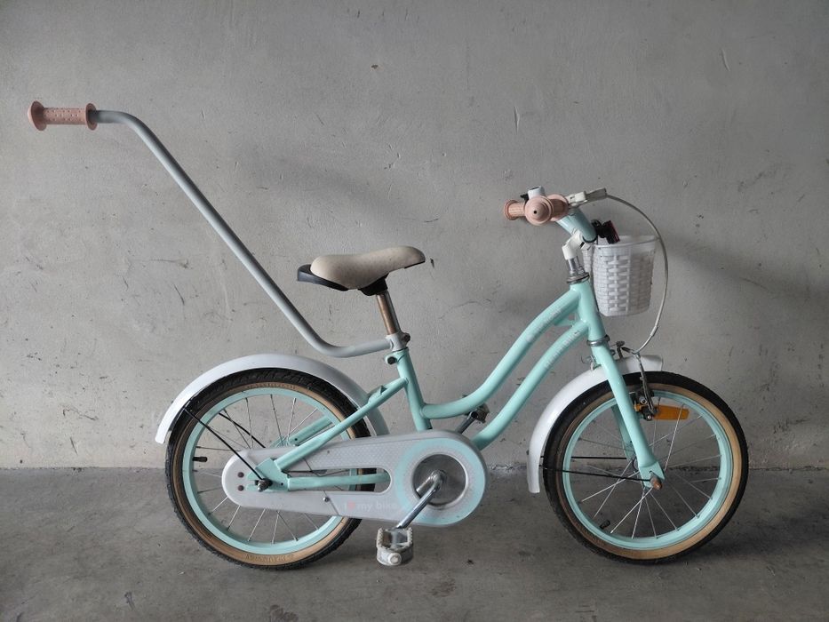 Rowerek Dziecięcy 16" miętowy