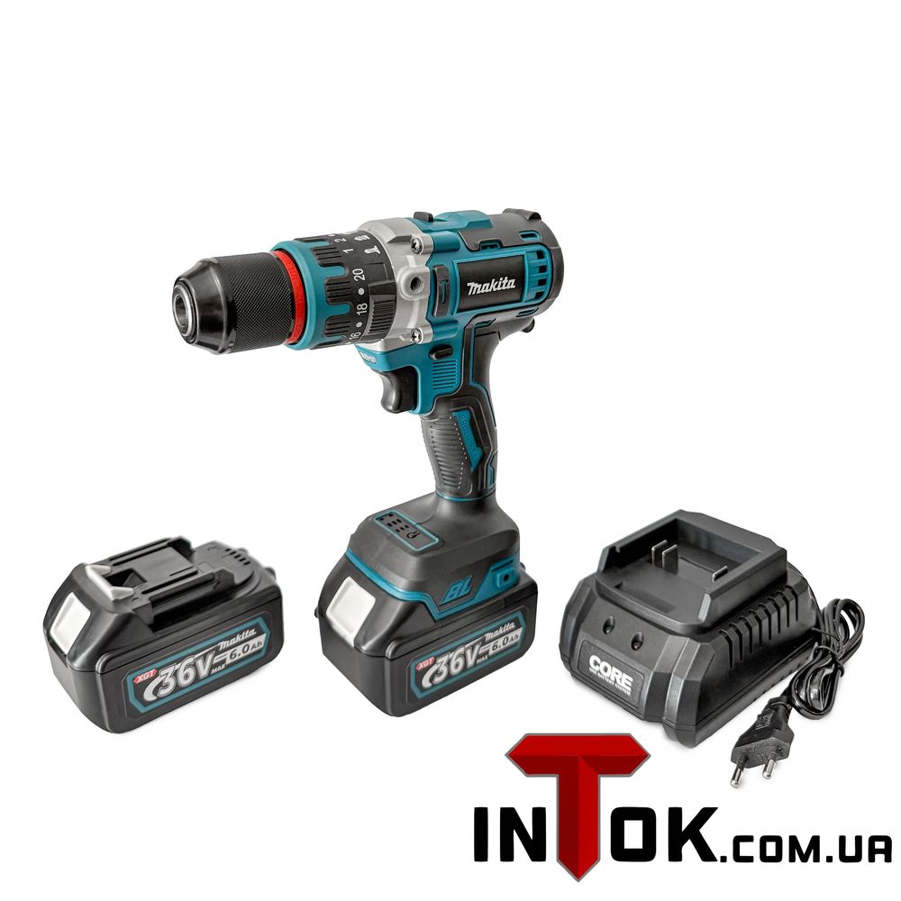 Шуруповерт Makita DHP485BL | 36V | 6.0 A/h | Латвия!!!