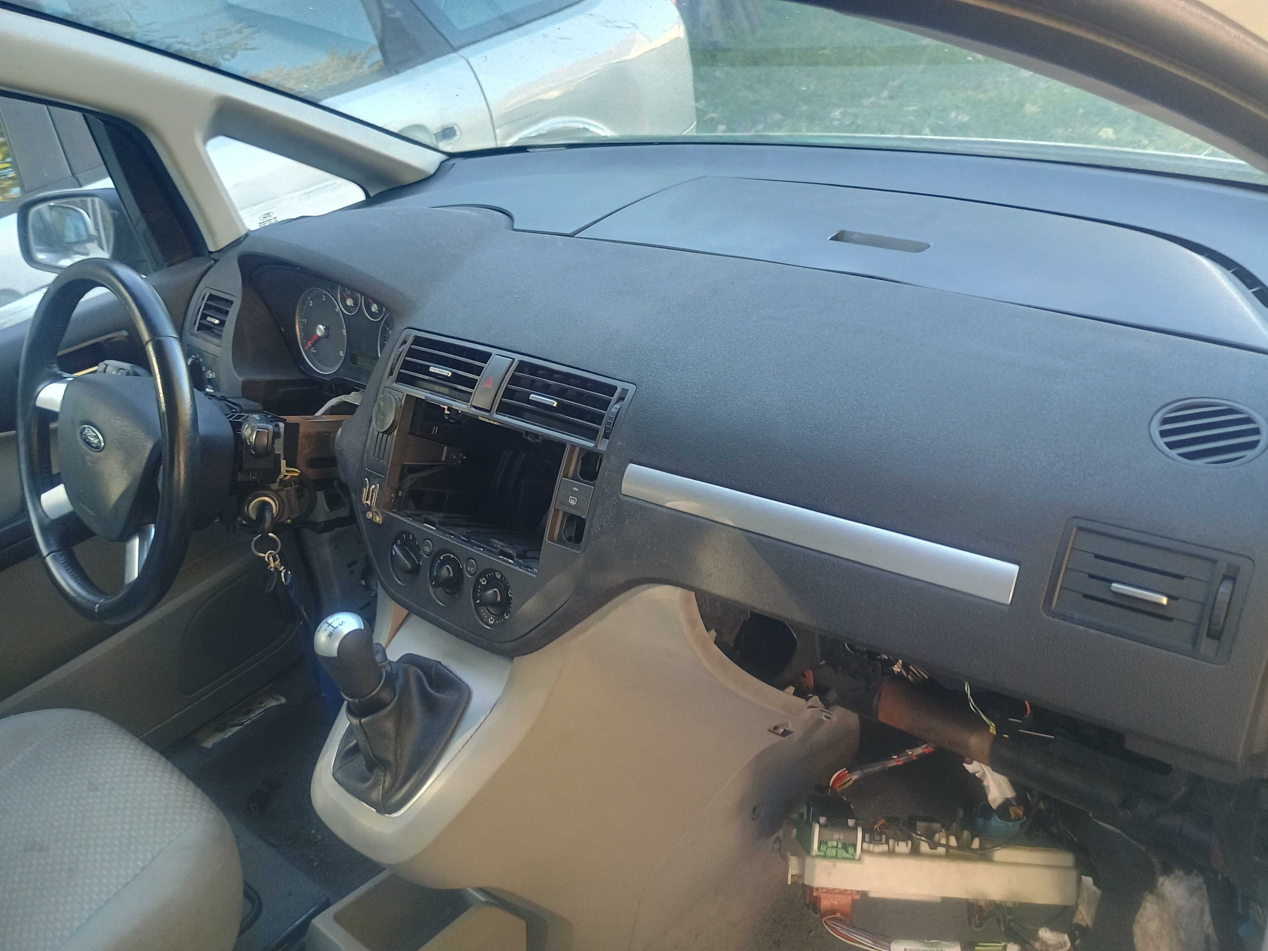 Deska Rozdzielcza Konsola Pulpit Ford C-Max Mk1 2x AirBag Sensor