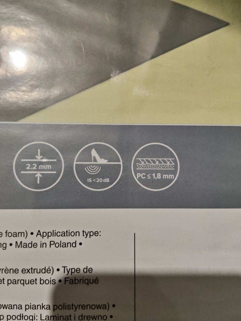 Podkład pod panele podłogowe