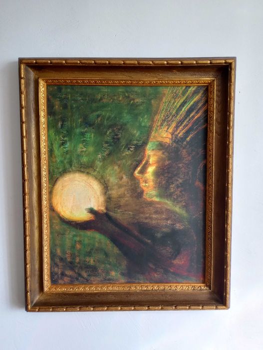 Obraz na płótnie Przyjaźń, Mikołaj Konstanty Čiurlionis, 50x40cm