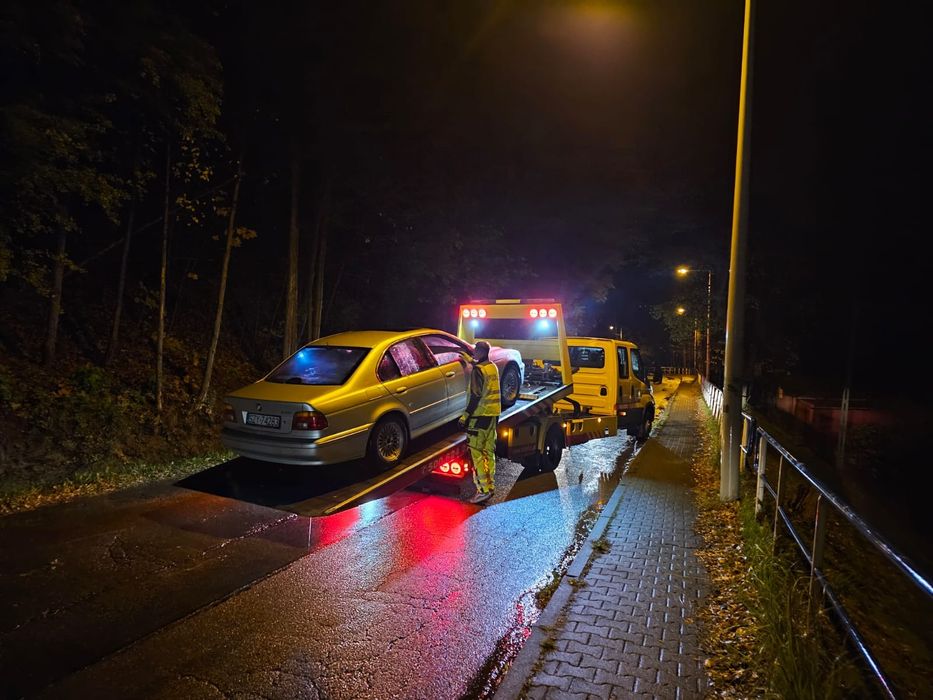 Pomoc Drogowa 24h Żywiec transport laweta do 10ton koparek wózków