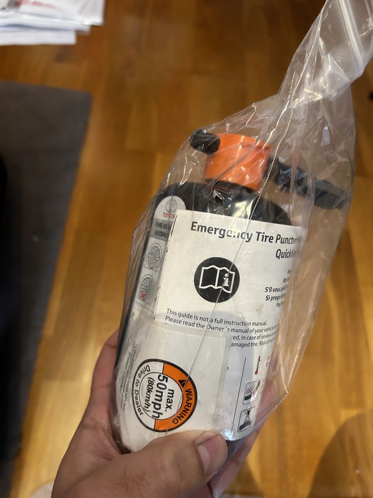 Kit reparação furo Toyota Aygo