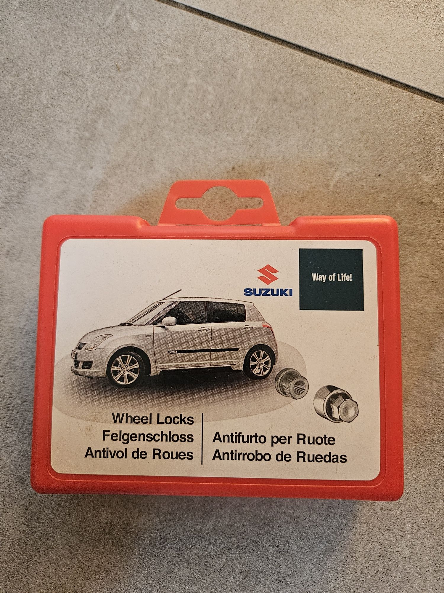 Śruby zabezpieczające do kół Org Suzuki
