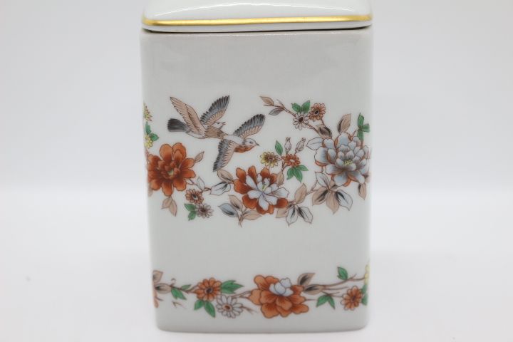 Caixa Oriental 11 cm Magnólia Vista Alegre 1992