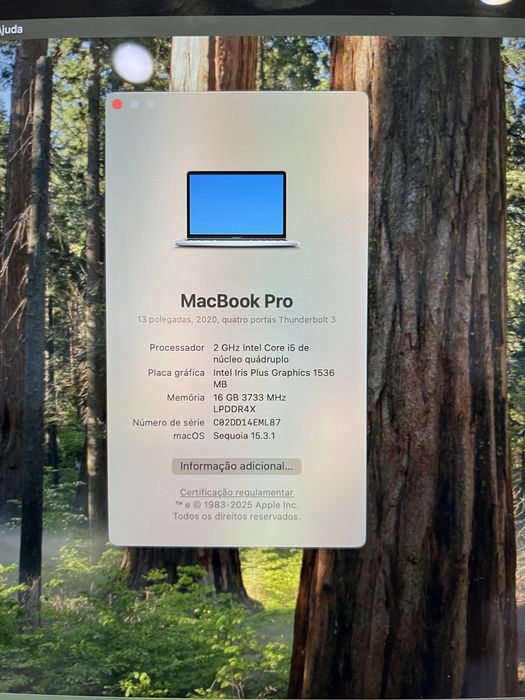 MacBook Pro 13 512SSD/16GB RAM