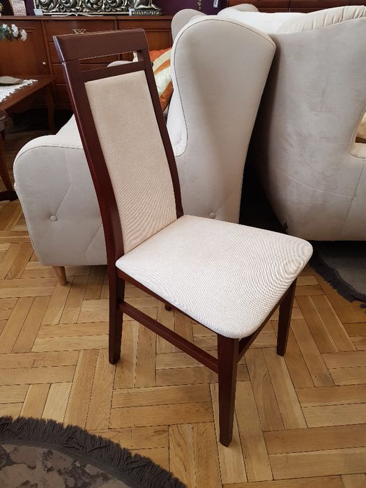 Krzesło krzesła tapicerowane CALDO Szynaka wiśnia -30% NOWE