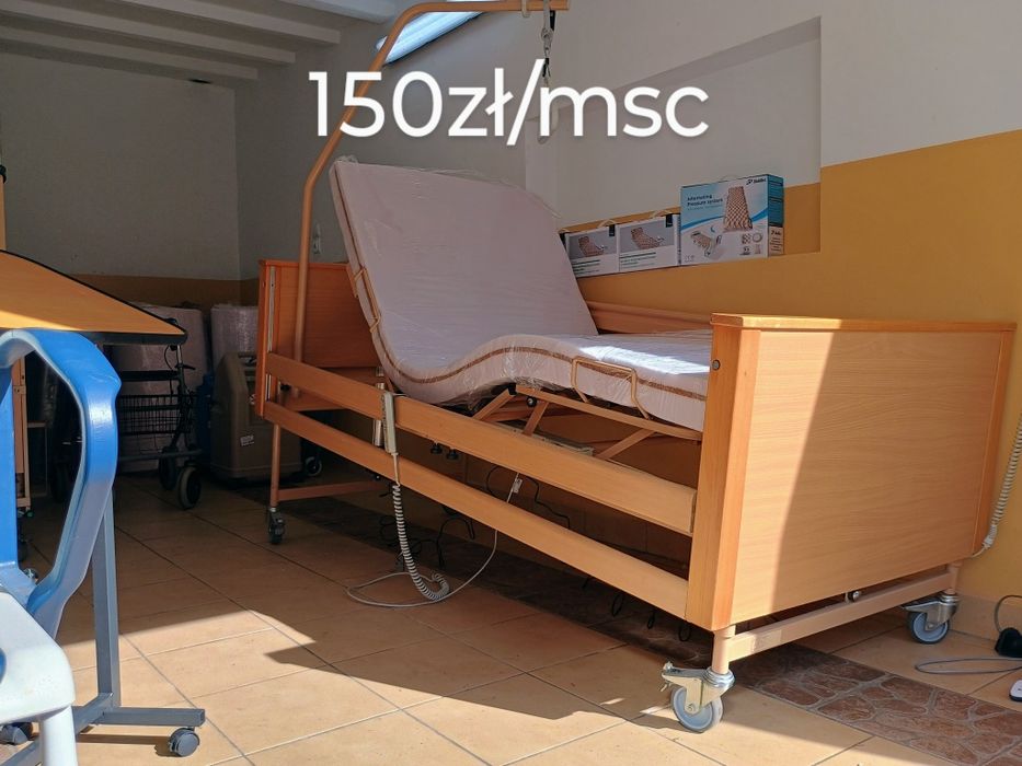 WYPOŻYCZALNIA łóżka, koncentratory tlenu, balkoniki,wózki