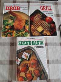Książki kucharskie  Dr Oetker 3szt
