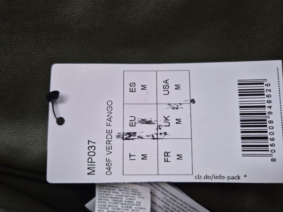 Legginsy Calzedonia M thermal ocieplane polarek termiczne khaki