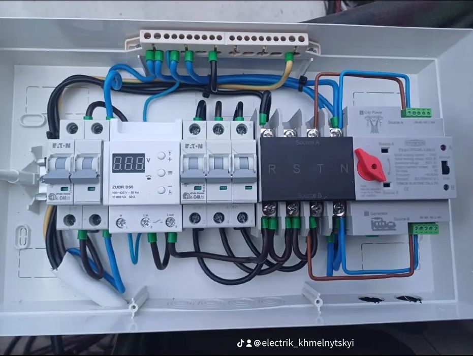Послуги електрика на дім. Електромонтажні роботи будь якої важкості
