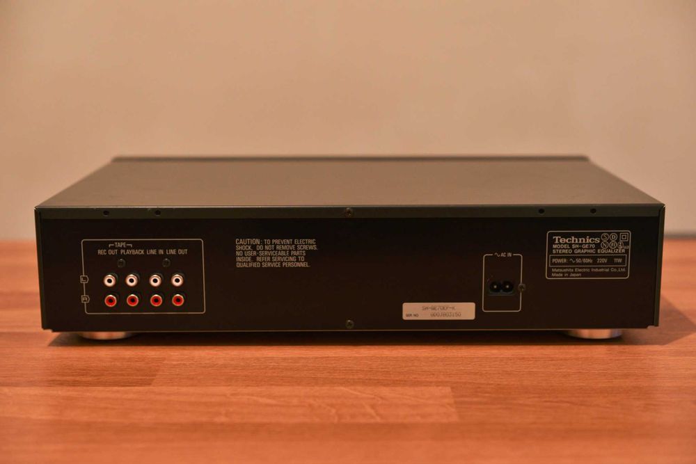Equalizer Technics SH-GE70  vintage audio
