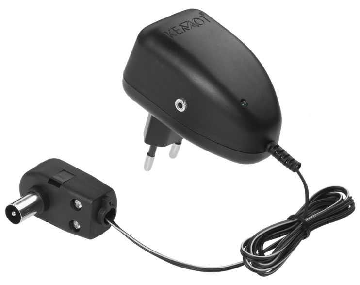 Antena radiowa zewnętrzna aktywna z wzmacniaczem UKF FM DAB+