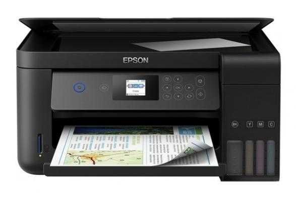 Принтер 3 в 1 Epson L4160 з СБПЧ і світлостійким чорнилом Lucky Print