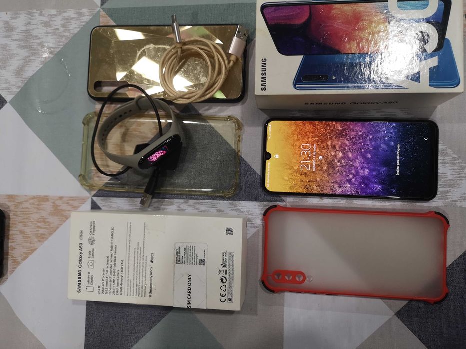 Samsung A50 + Mi Band 4