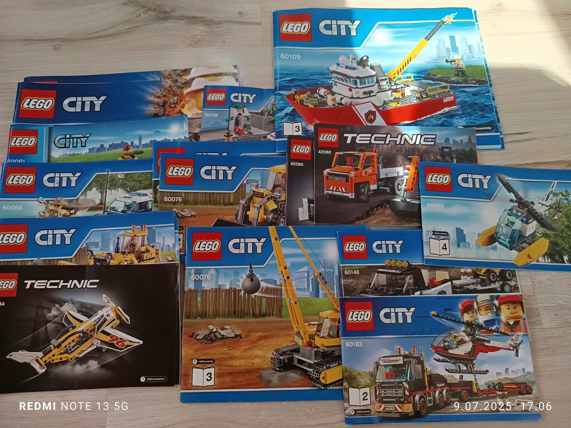 Mix klocków LEGO