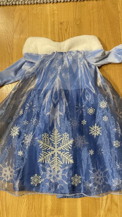 Sukienka - H&M przebranie  Elzy rozm. 104 cm