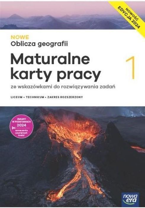 Nowe Oblicza Geografii 1 Lo Maturalne Karty Pracy Z. Rozszerzony