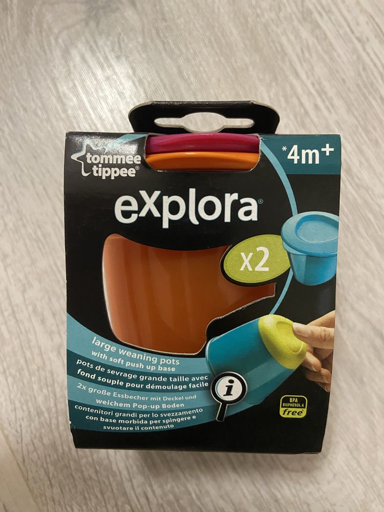 Tommee Tippee Pojemniki na pokarm