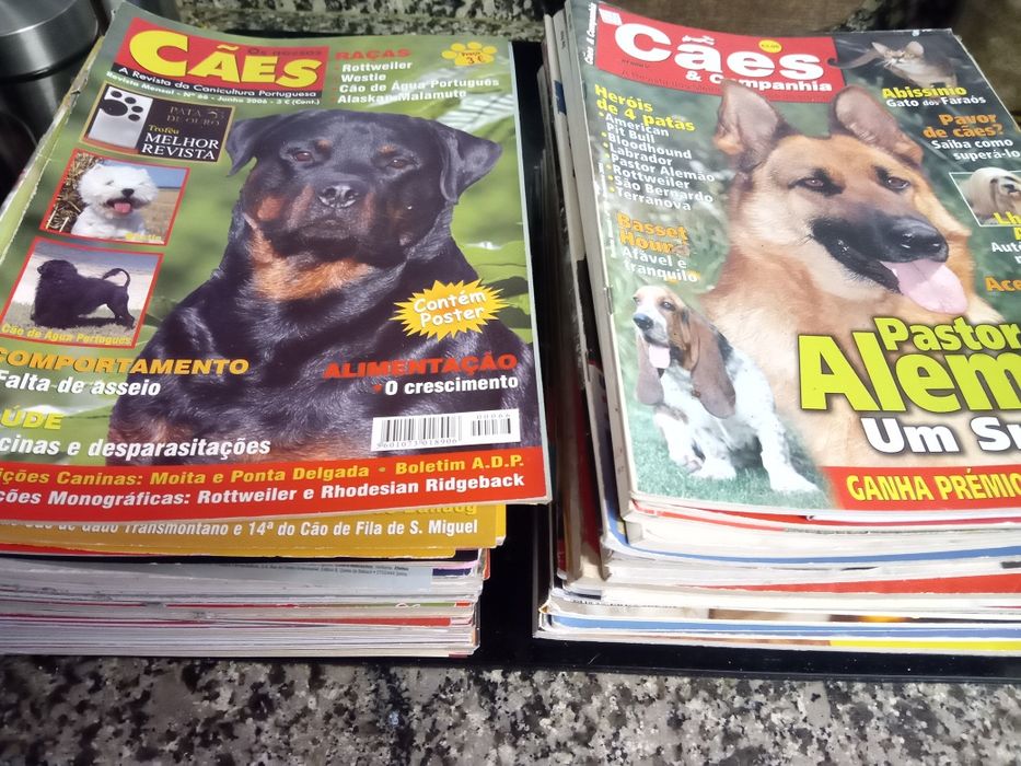 60 Revistas de cães