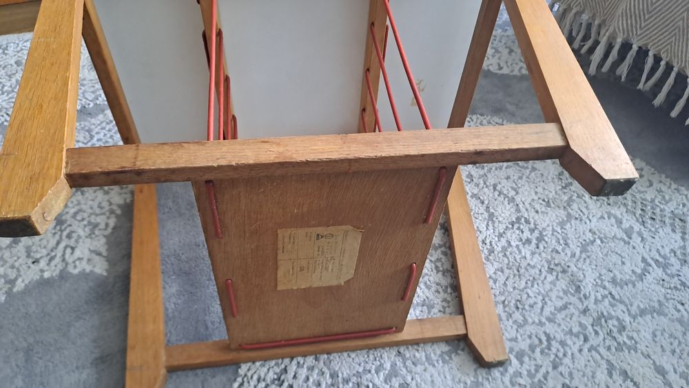 Stolik kawowy, nocny na gazety PRL lata 60-te