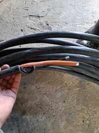 Kabel 4x35 przewód drut aluminium 38 metrów. Kabel ziemny