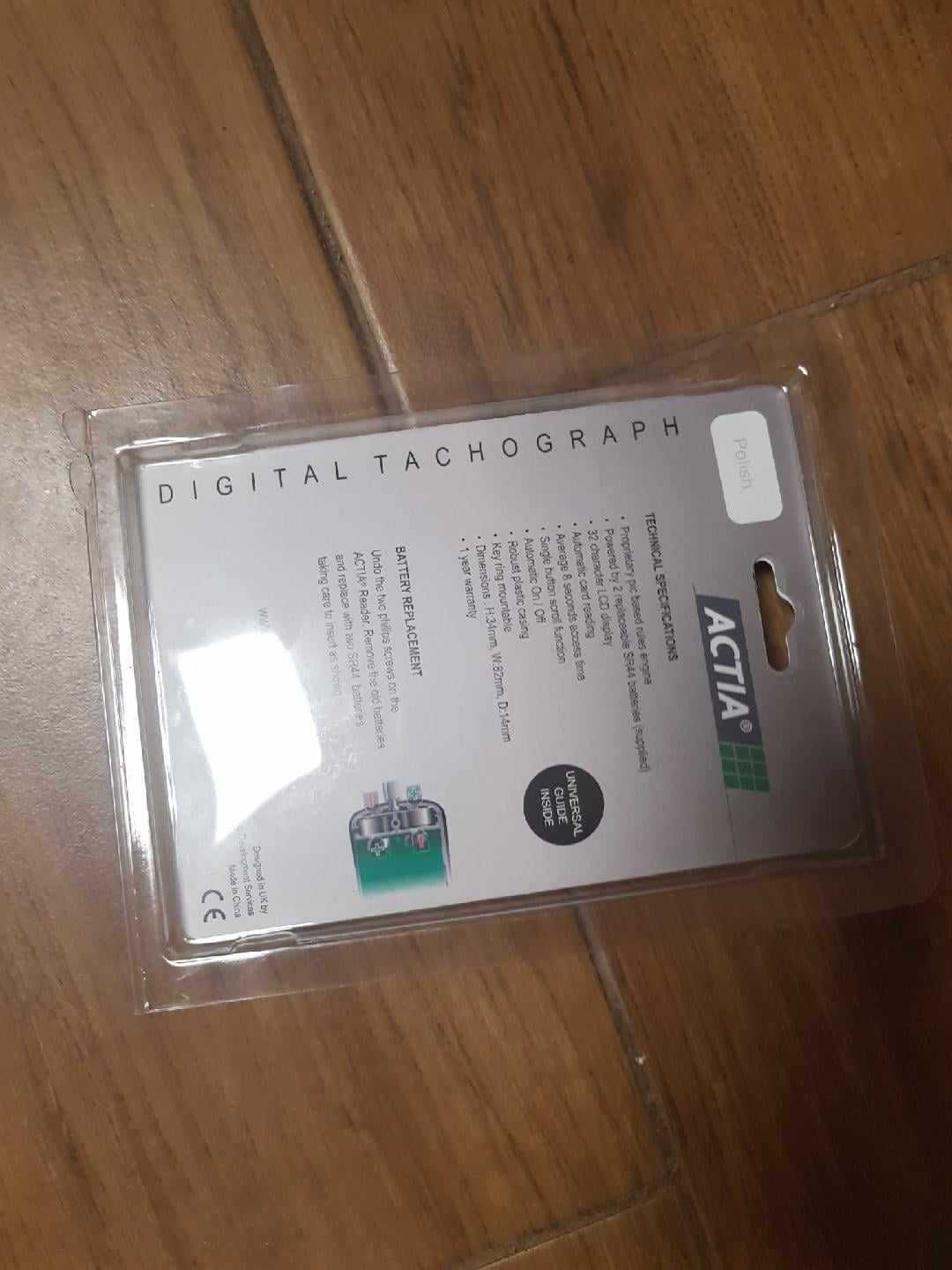 Czytnik kart Kierowcy tachografu ACTIA Reader Kontroler Tachograf