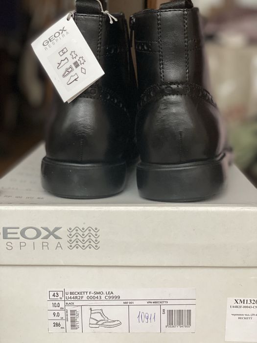 Чоловічі черевики Geox р43