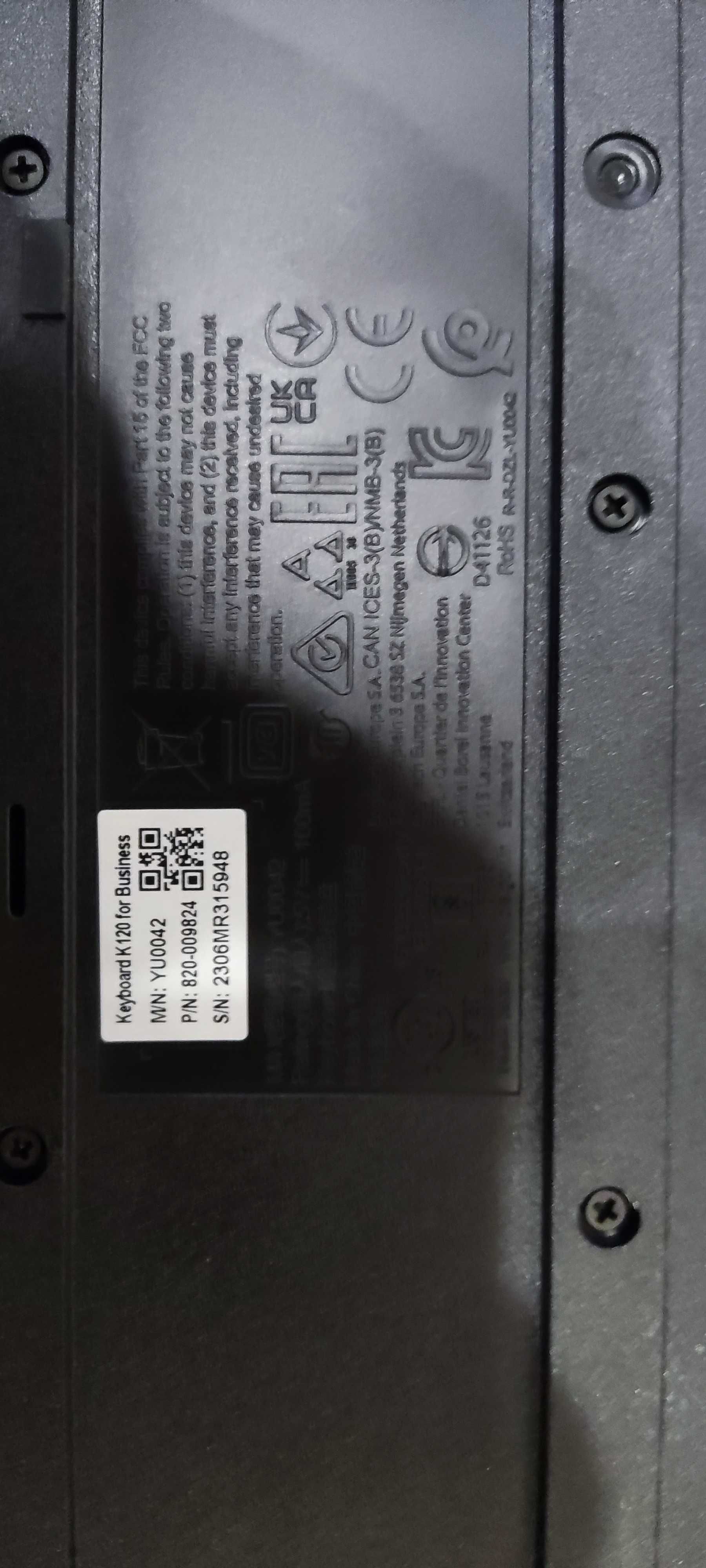 Клавіатура Logitech K120 Ukr