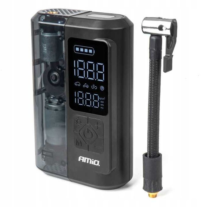 Бездротовий автомобільний повітряний компресор AMIO-04378